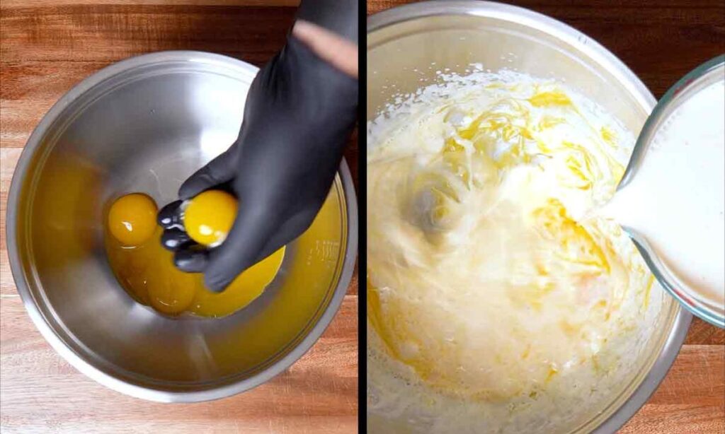 Prepare Egg Mixture