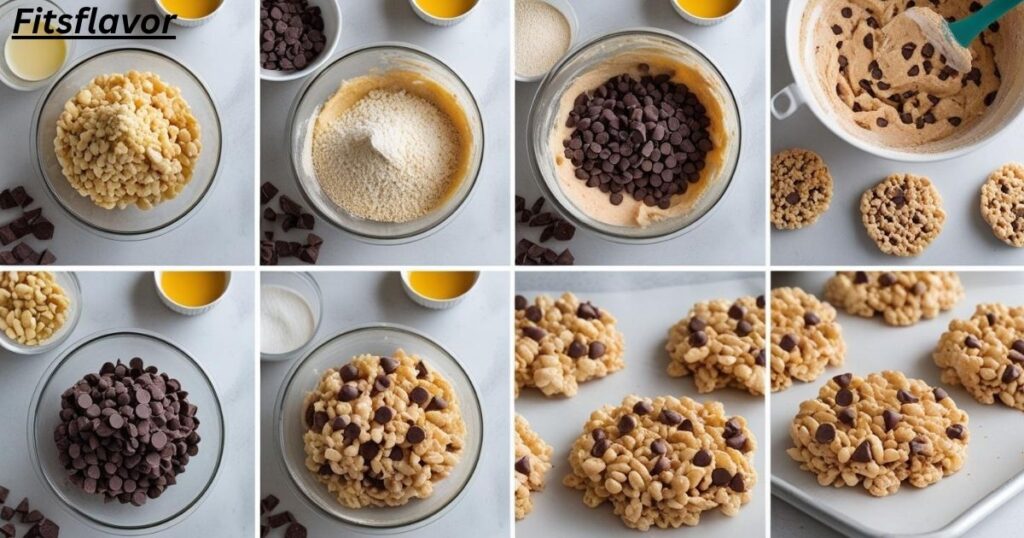 How to Make Chocolate Chip Rice Krispie Cookies