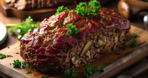 bacon-mushroom-swiss-meatloaf