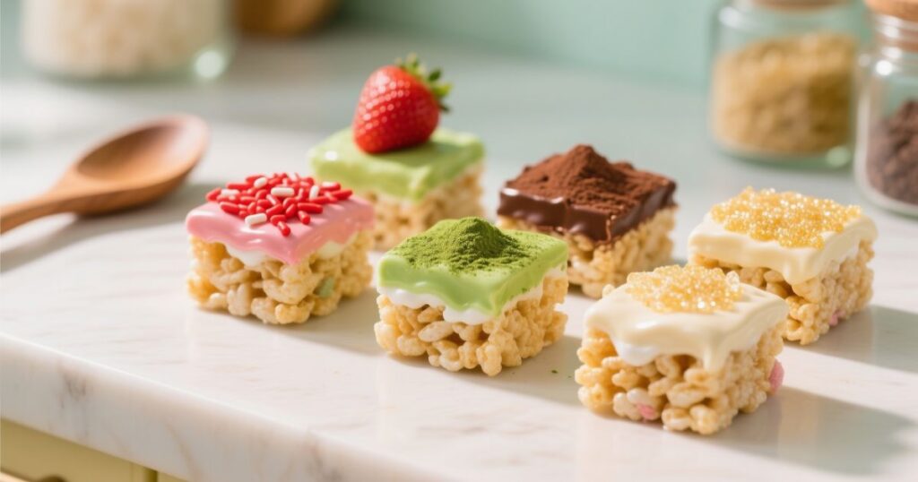 flavored-rice-krispie-treats